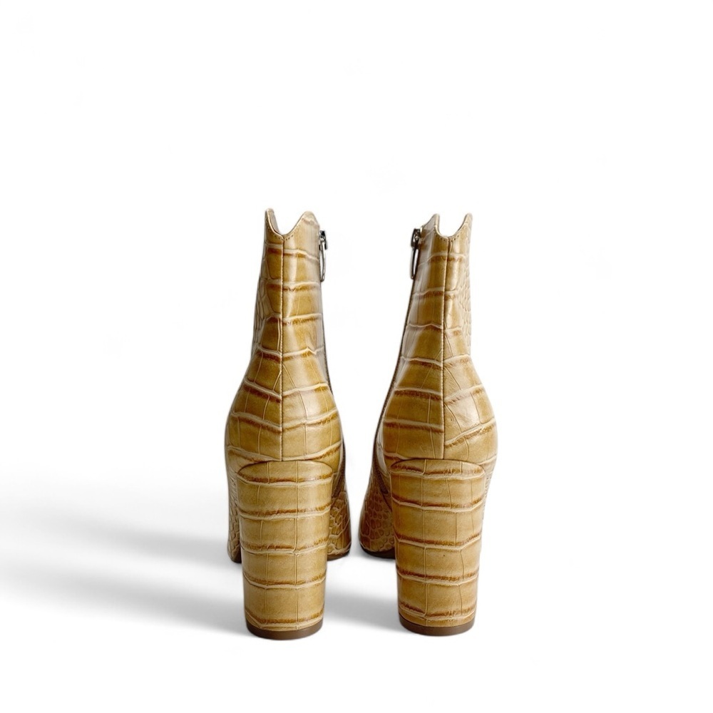 Steve Madden Croc-Embossed Ankle Boots 9.5​ - Picture 4 of 7